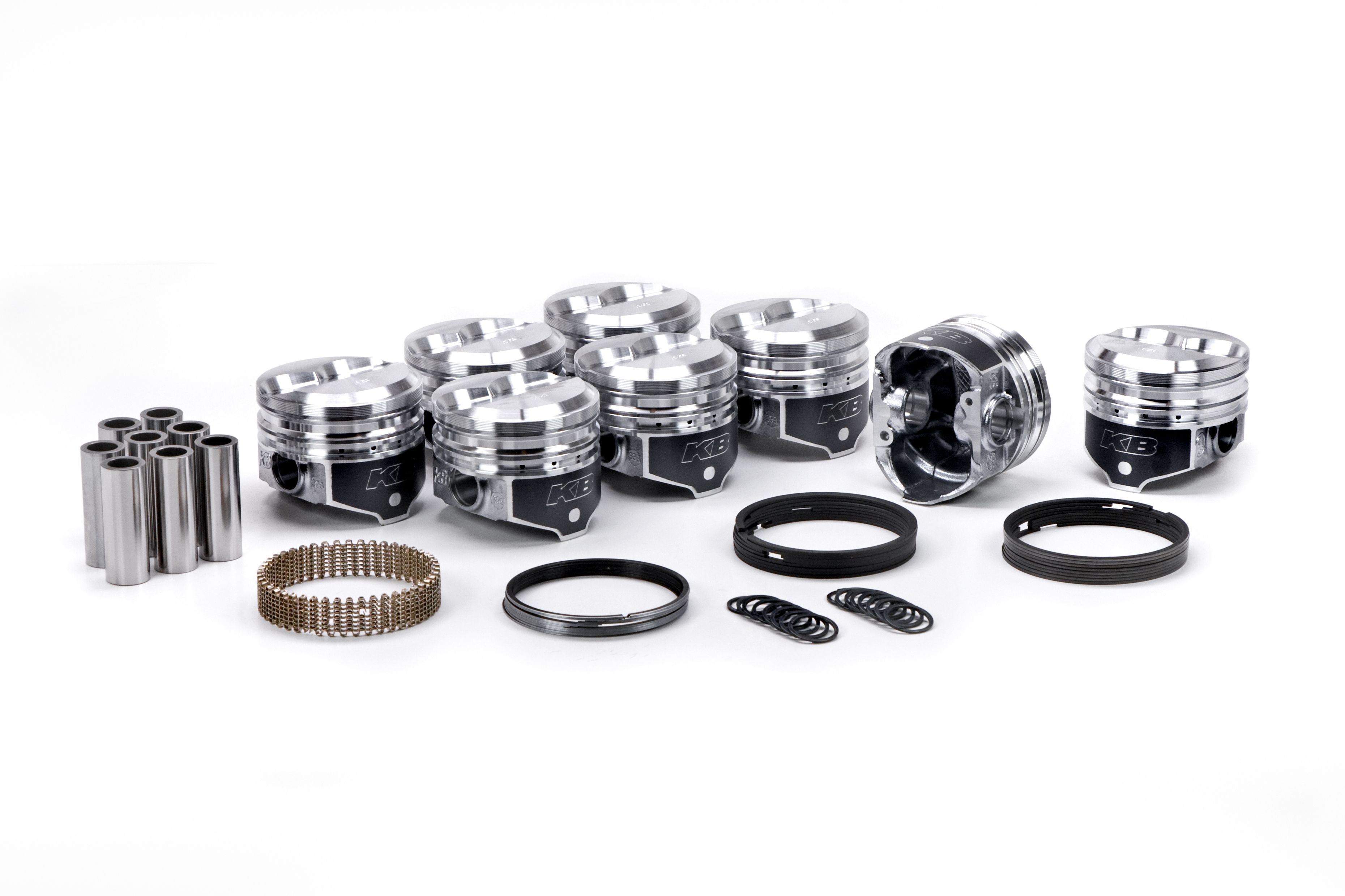 Chry 318 Rod 6.123 Solid Dome -6cc 2V Piston Set KB399 | UEM KB Hyper