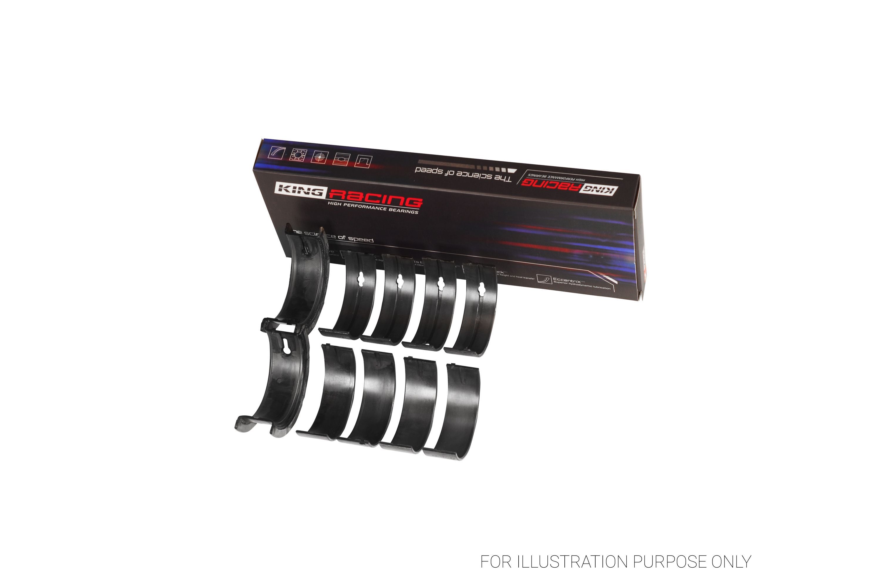 Mitsubishi 4G63, 4G64 EVO I-IV, 1992-> Racing Tri-metal - MB5209XP