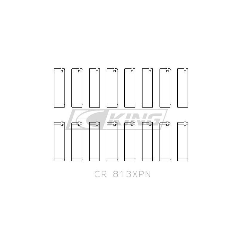 Ford 351C, 351M, 400 V8 Racing Tri-metal - CR 813XPN